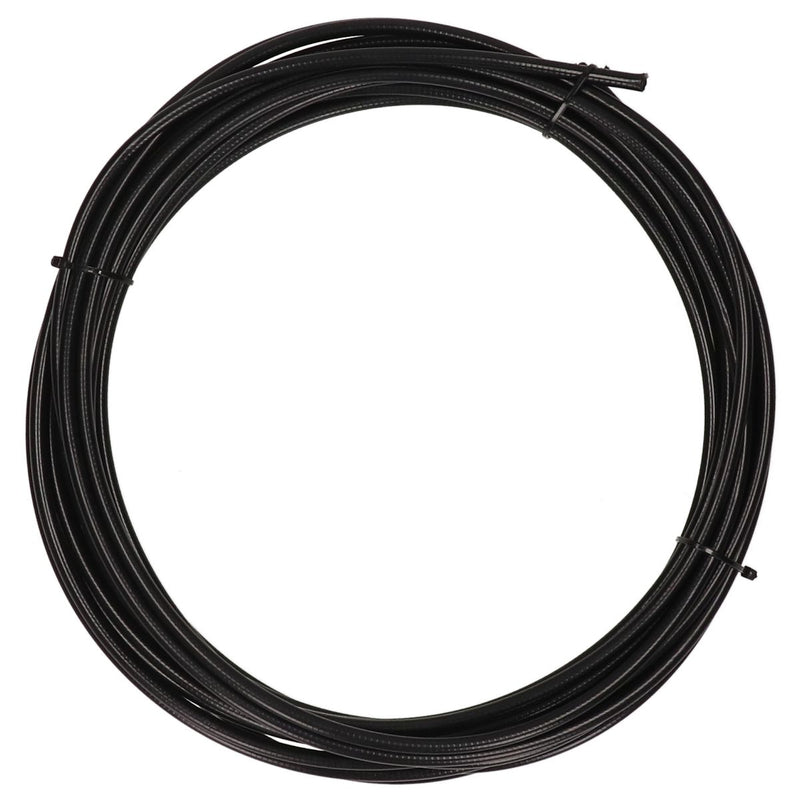 Edge rem buitenkabel ø5mm 10 meter met teflon voering - zwart