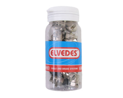 Schroefnippels met E-caps Elvedes rollerbrake BR-IM81 80 55 45 - messing (15 stuks)