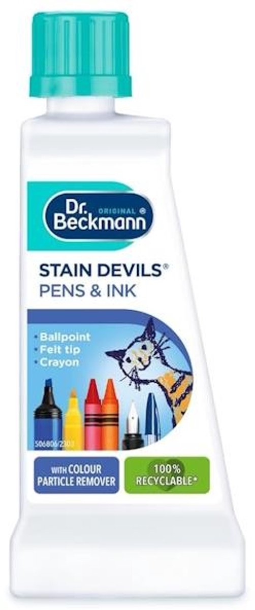 Dr. beckmann vlekkenduivel pennen en inkt 50 ml