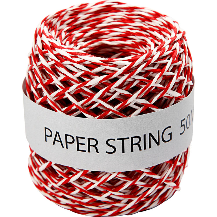 Https: www.cchobby.nl papierkoord-dikte-1-mm-rood-wit-50-m-1-rol