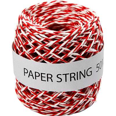 Https: www.cchobby.nl papierkoord-dikte-1-mm-rood-wit-50-m-1-rol
