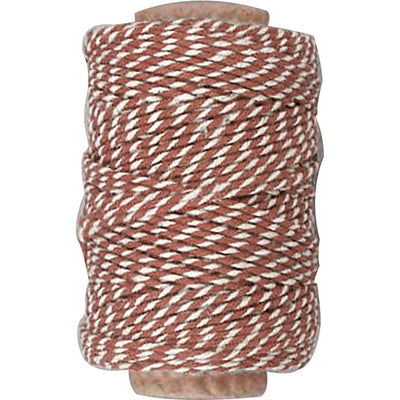 Creativ company https: www.cchobby.nl katoenkoord-dikte-1-1-mm-bruin-wit-50-m-1-rol