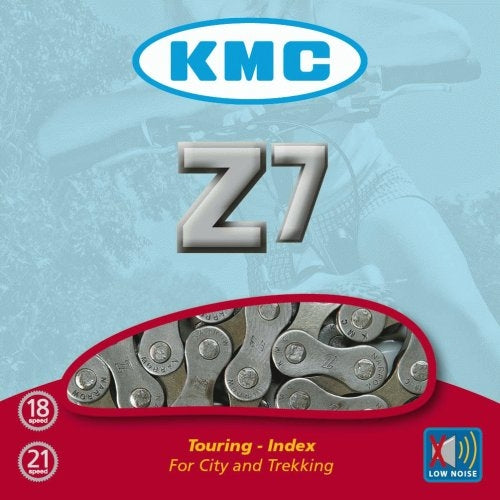 KMC Fietsketting Z7 - 6 7 speed - Grijs - 114 schakels