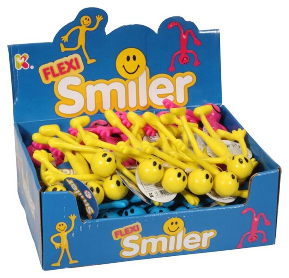Buigzame smiley man. 3+
