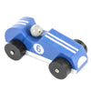 Retro houten racewagen. fsc. 8 stuks. 3+