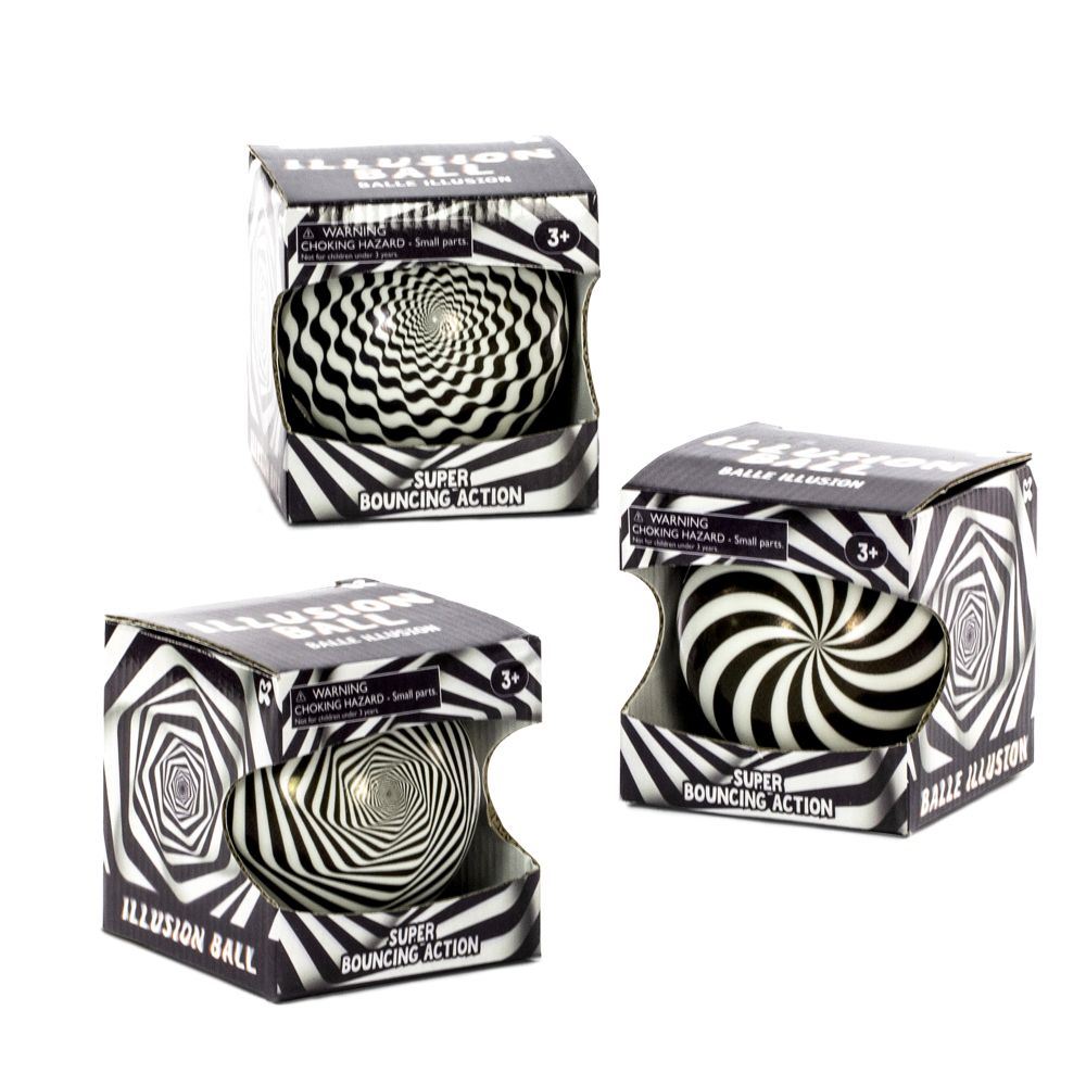 Illusiebal met hoge stuiter. 3+