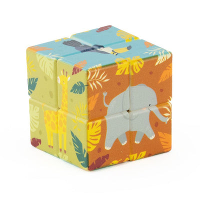 Magic cube dierentuin. 12 stuks. 3+