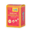 Retro zak met knikkers. 12 stuks. 3+