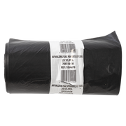 1054870 - afvalzak 120 liter, zwart ldpe25 st per rol | 10 stuks - afbeelding 2