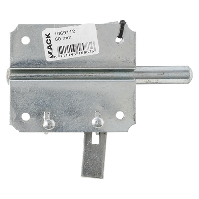 Mack 1069112 - hangslotgrendel blauw verzinkt80 mm | 5 stuks