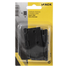 Mack 1071167 - 2 vierkante scharnieren zwart h63 x b63 mm | 5 stuks
