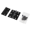 Mack 1071167 - 2 vierkante scharnieren zwart h63 x b63 mm | 5 stuks