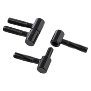 Mack 1071183 - 2 meubel inboorpaumellen zwart ø 9 x 23 mm | 5 stuks - afbeelding 1