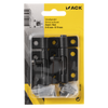 Mack 1071195 - 2 grendels zwart a 45 mm b 19 mm | 6 stuks