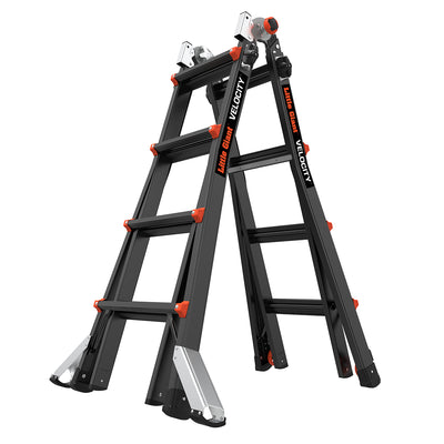 Altrex black pro velocity | 4x4 sporten | telescopische vouwladder - 503944