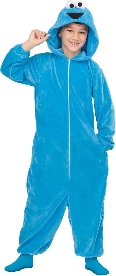 Mom funcompany onesie koekiemonster kostuum kind licentie - 5-6 jaar
