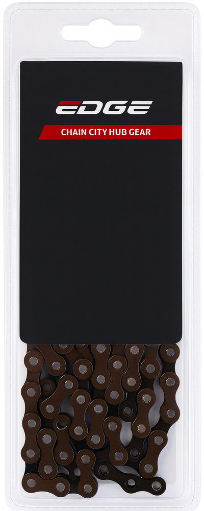 Edge fietsketting city naafversnelling 1 2 x 3 32 - 116 links
