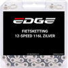 Edge fietsketting 12 speed chn-006 met 116 schakels - zilver