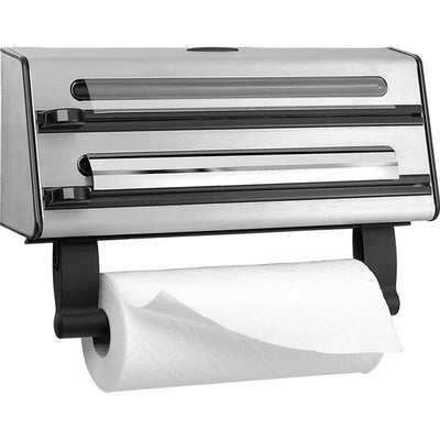 Emsa contura keukenrolhouder 3 delig rvs