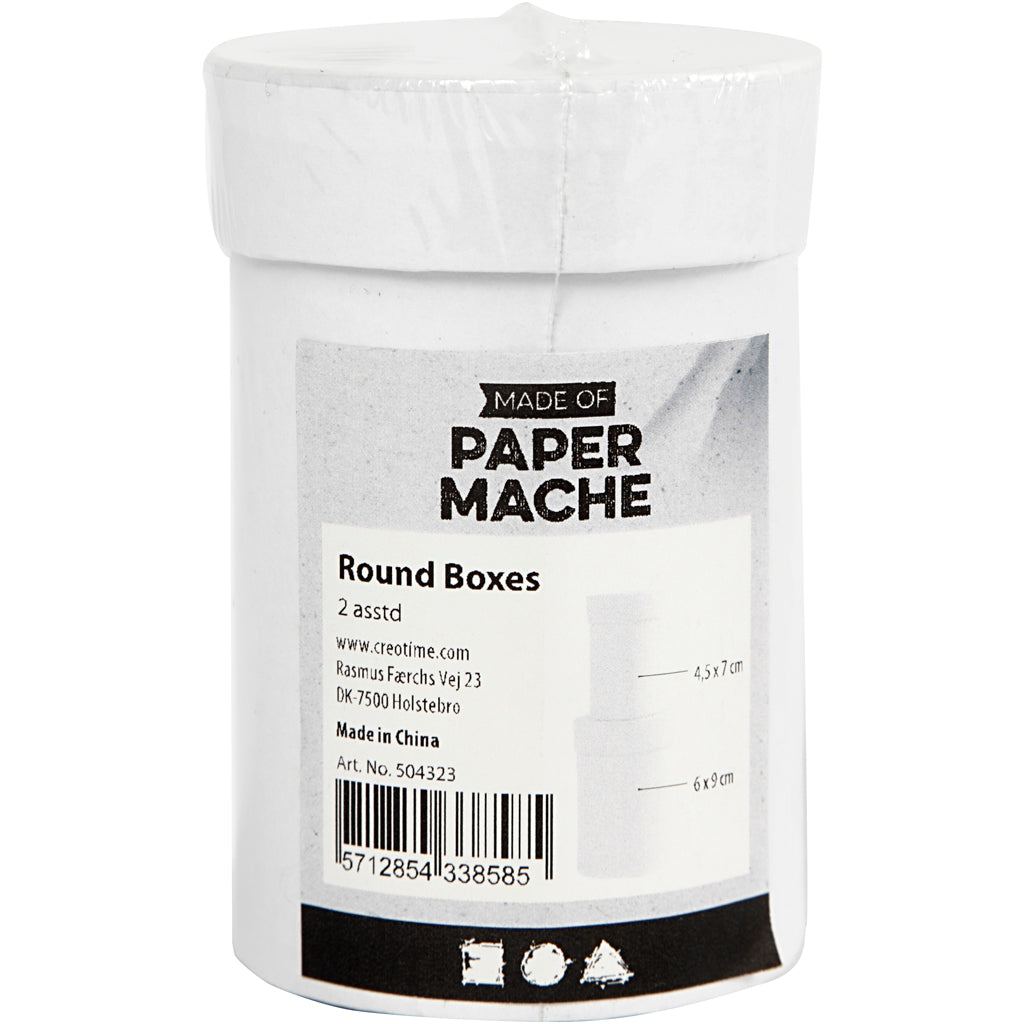 Https: www.cchobby.nl ronde-dozen-h-7-9-cm-afm-4-5-6-cm-wit-2-stuk-1-set