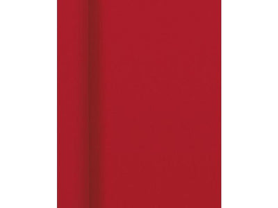 Damast papier 8x1.18mtr brill.rood