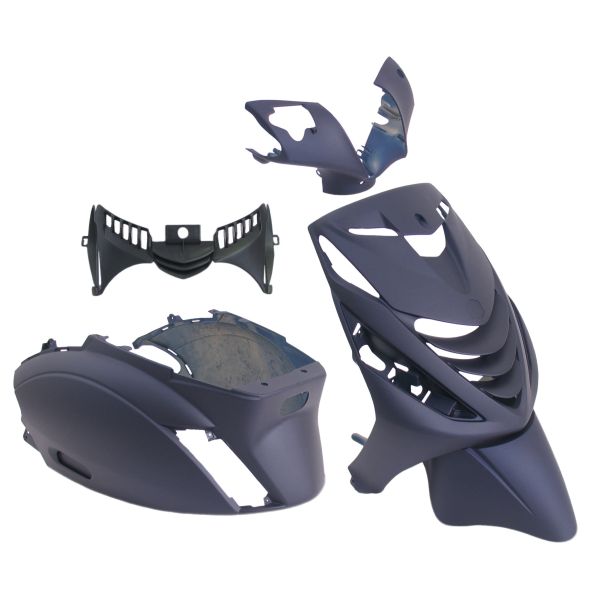 Edge plaatset 5-delig voor piaggio zip-sp vanaf bouwjaar 2000 - mat donkerblauw