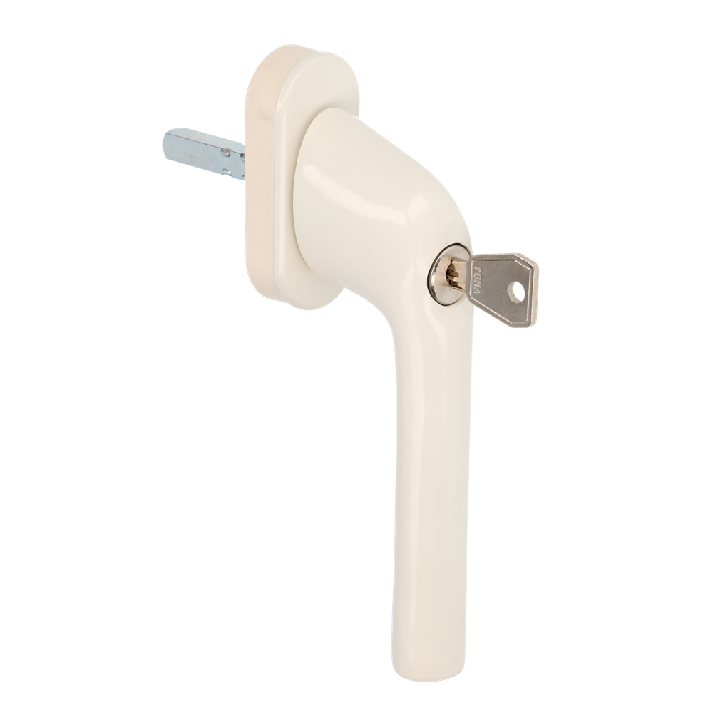 Ami veiligheidsbeslag raamgreep 822 7x32 wit9010 ovaal - 425658
