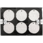 Https: www.cchobby.nl ornamenten-om-te-hangen-afm-7x7-cm-dikte-0-6-cm-wit-6-stuk-1-doos - afbeelding 2