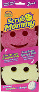 Scrub daddy scrub mommy schoonmaakspons – roze – 2 stuks