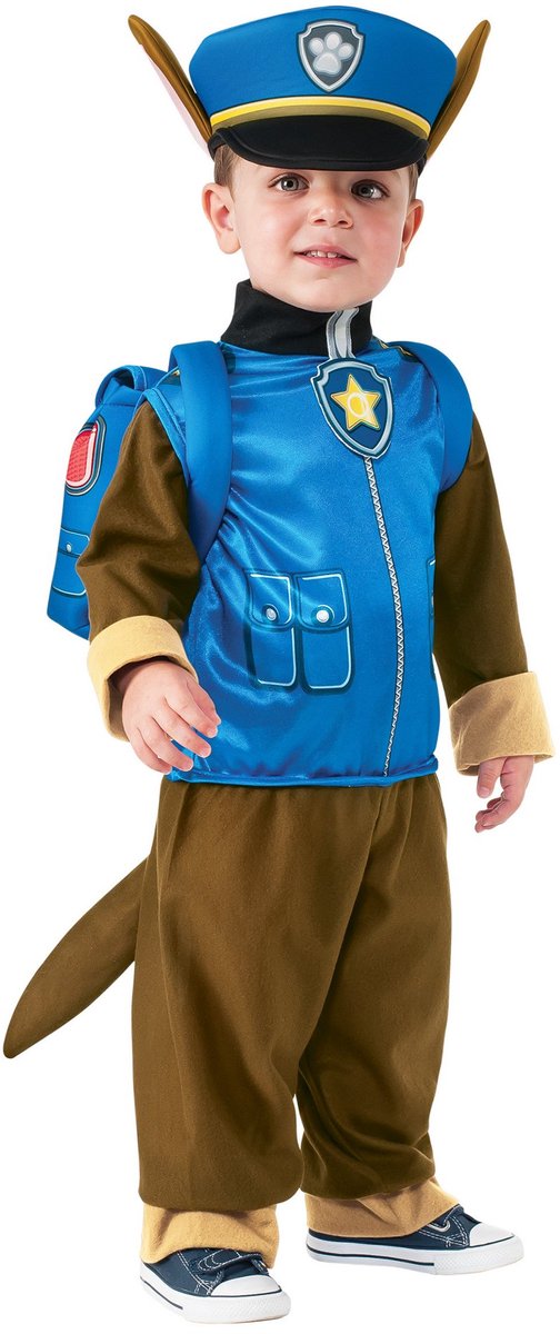 Lobbes paw patrol luxe verkleedpakje chase 2-3 jaar