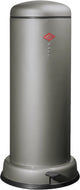 Wesco big baseboy prullenbak met soft close | 30 liter | metaal - grafiet | pedaalemmer