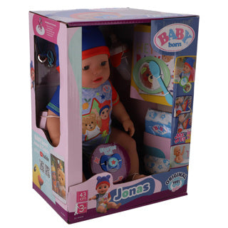 Baby born jonas 43 cm (boy)