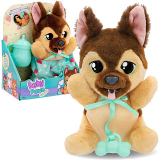 Baby paws yummy german shephard