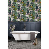 Dutch wallcoverings dutch wallcoverings behang passion flower wit en groen - afbeelding 3