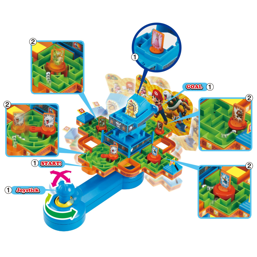 Epoch nintendo super mario doolhof spel