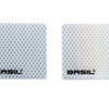Basil Kratklikker - high reflective - 2 stuks - zilver