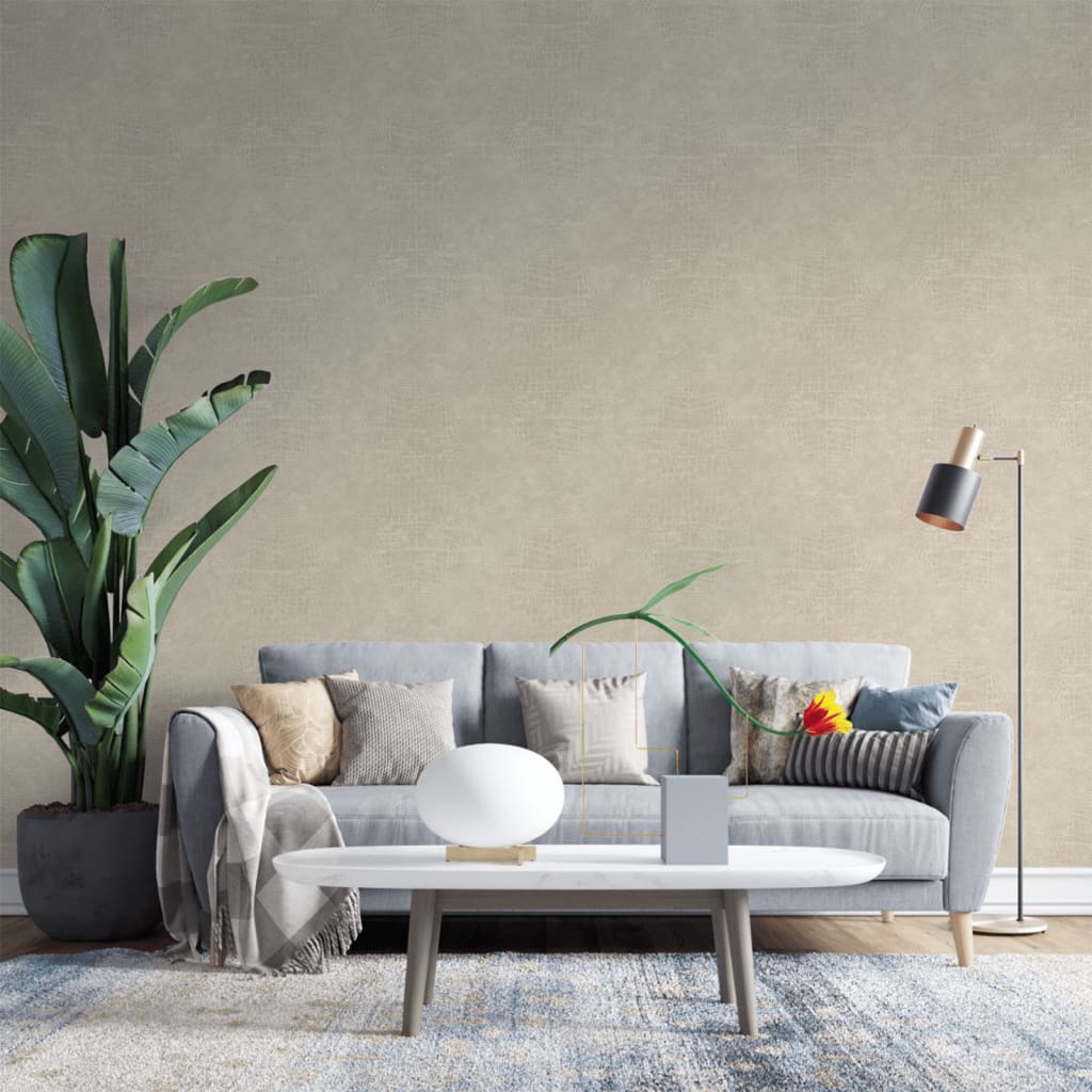 Noordwand behang croco beige