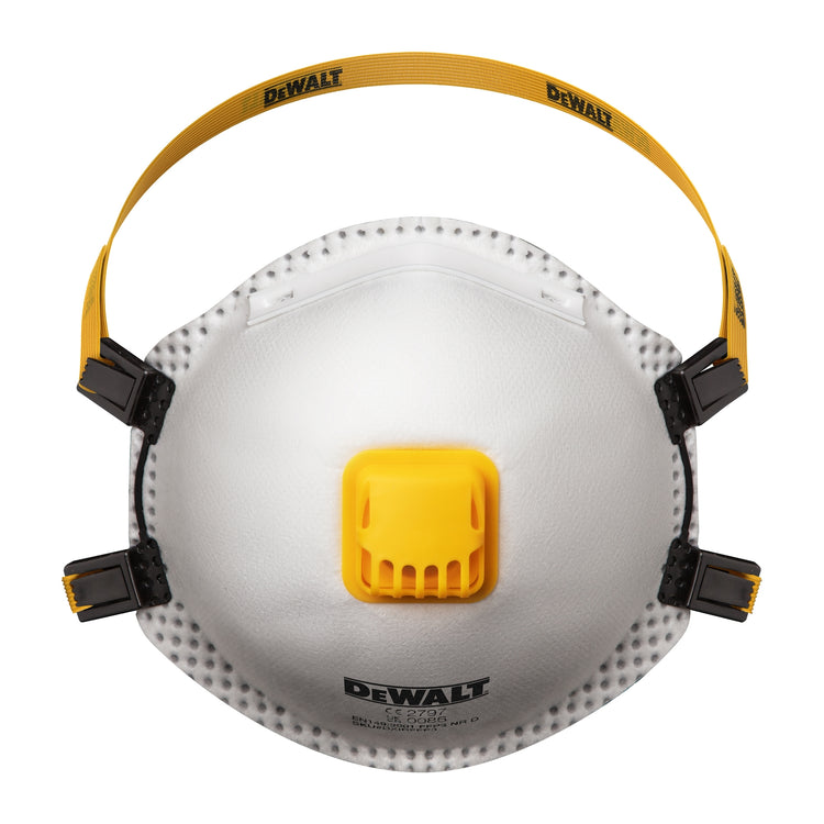 Dewalt dxirffp35 ffp3 wegwerp stofmasker | 5 stuks - dxirffp35