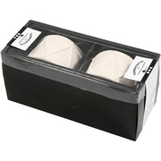Https: www.cchobby.nl kandelaar-h-6-6-cm-d-9-3-cm-gatgrootte-2-2-4-cm-wit-2-stuk-1-doos - afbeelding 2