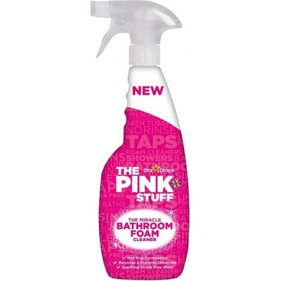 Overige merken the pink stuff bathroom foam cleaner spray 750 ml