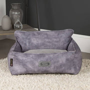 Scruffs tramps scruffs tramps hondenmand kensington maat m 60x50 cm grijs - afbeelding 1