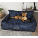 Scruffs tramps hondenmand kensington maat m 60x50 cm marineblauw - afbeelding 1