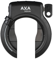 Axa Ringslot Defender met 2 rack cilinder en uitneembare sleutels glanzend zwart (werkplaatsverpakking) - afbeelding 1
