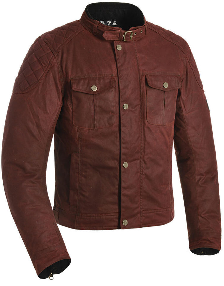 Oxford jas holwell 1.0 jacket holwell 1.0 wax cotton red m