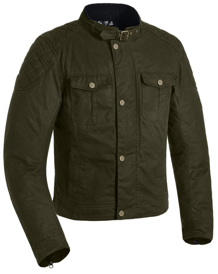 Oxford jas holwell 1.0 jacket holwell 1.0 wax cotton green l