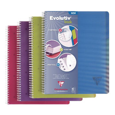 Spiraalschrift 329755 pp a5+ 16x21cm assorti geruit