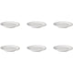 Mammoet gebaksbord budgetline smalle rand porselein 16cm set a 6 stuks
