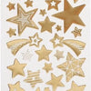 Creativ company stickers goud sterren, 1 vel