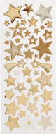 Creativ company stickers goud sterren, 1 vel