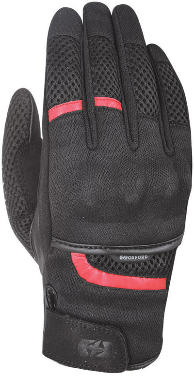 Oxford handschoen brisbane air glove brisbane air size l 9 black red